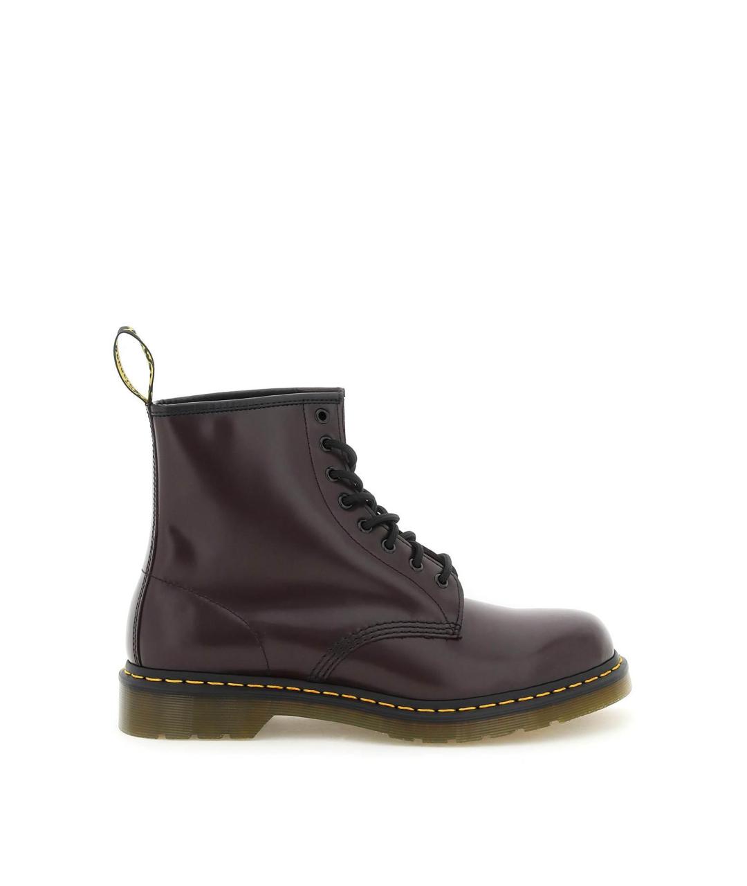 DR. MARTENS Красные кожаные низкие ботинки, фото 2