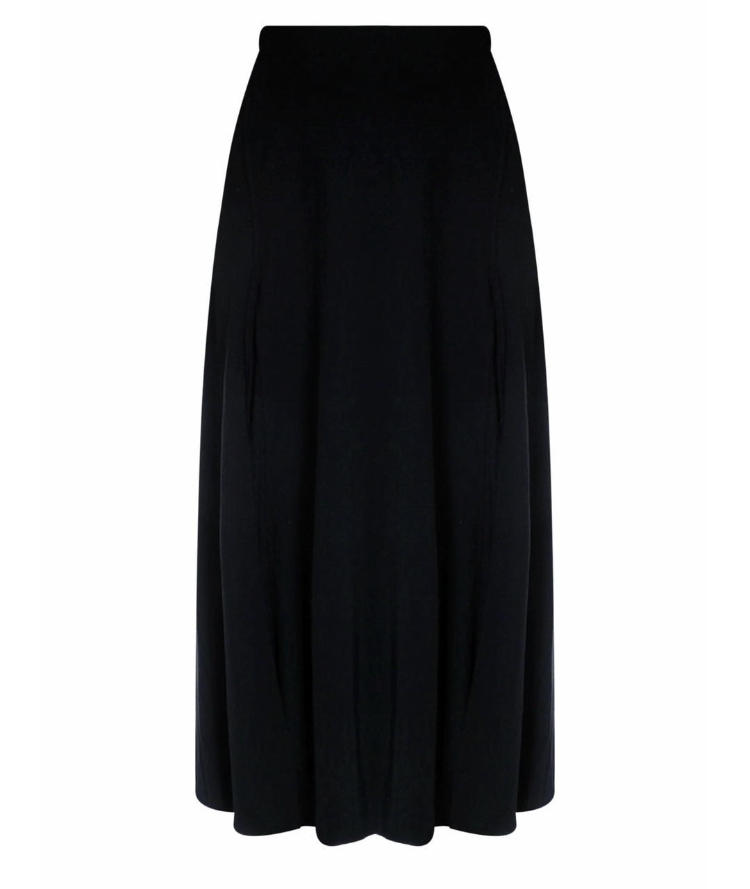 DKNY Черная ацетатная юбка макси, фото 1