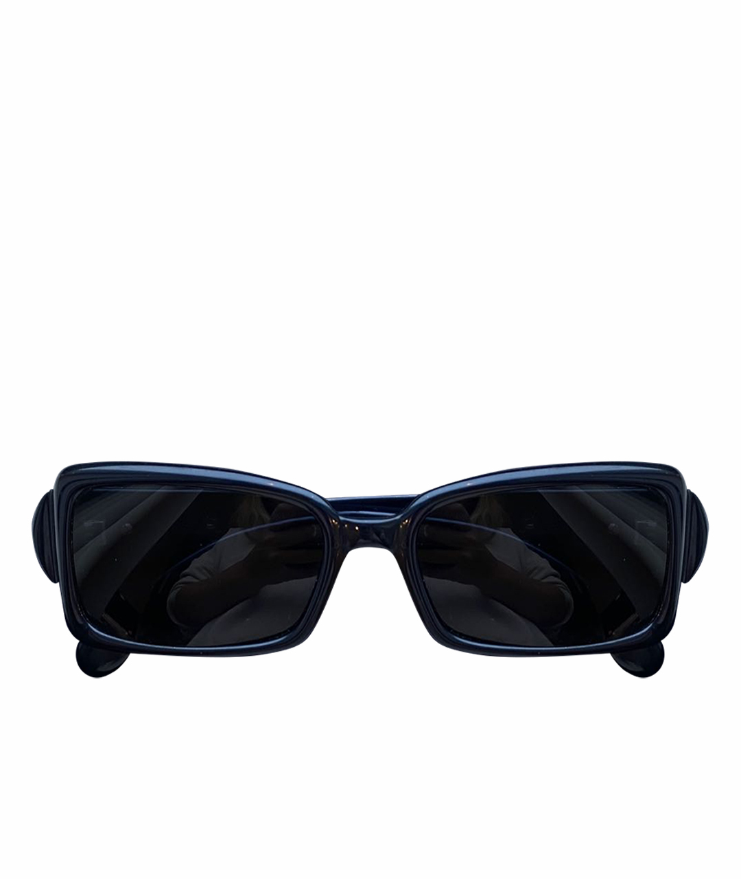 GIVENCHY Темно-синие пластиковые солнцезащитные очки, фото 1