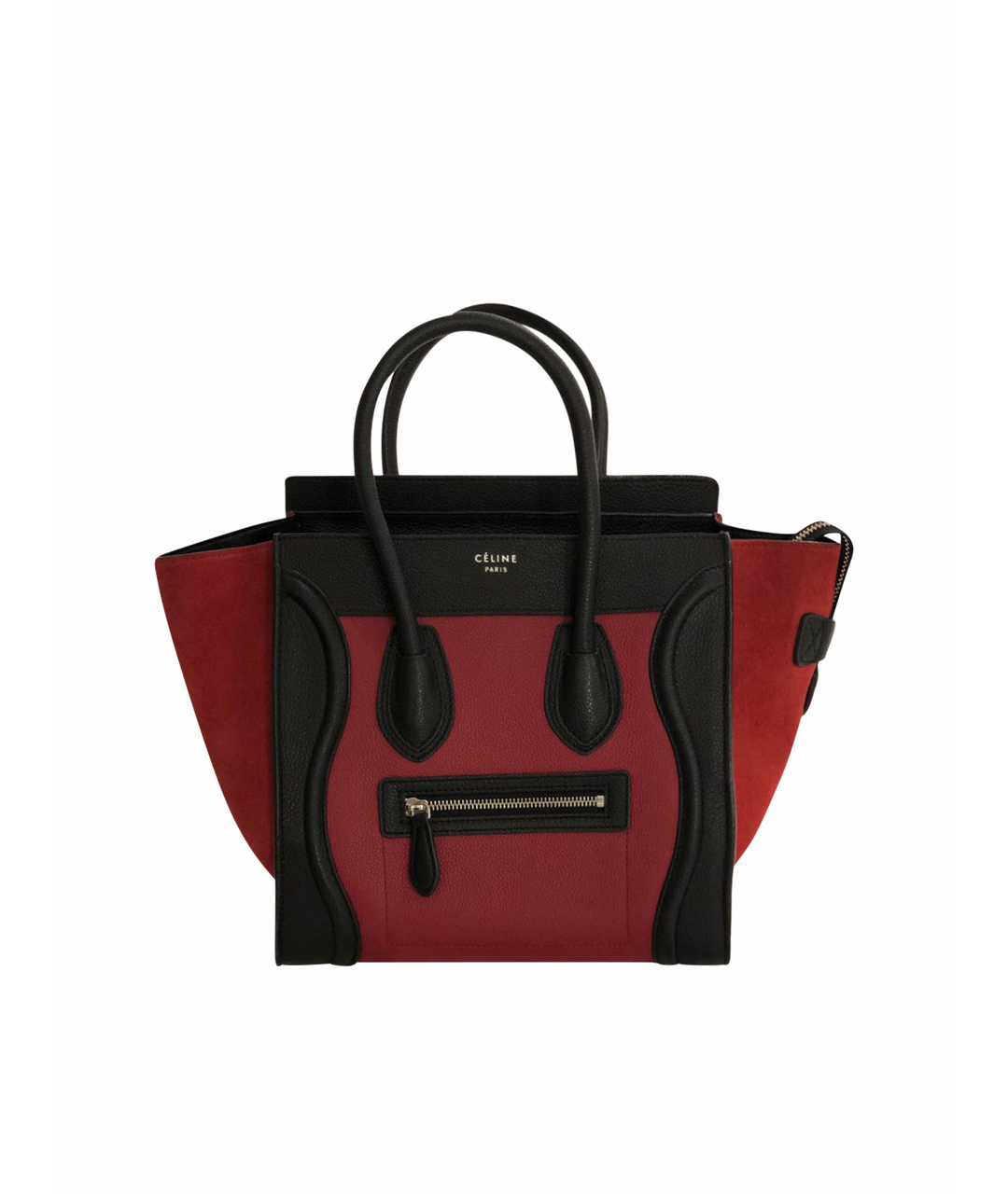 CELINE PRE-OWNED Черная кожаная сумка тоут, фото 1