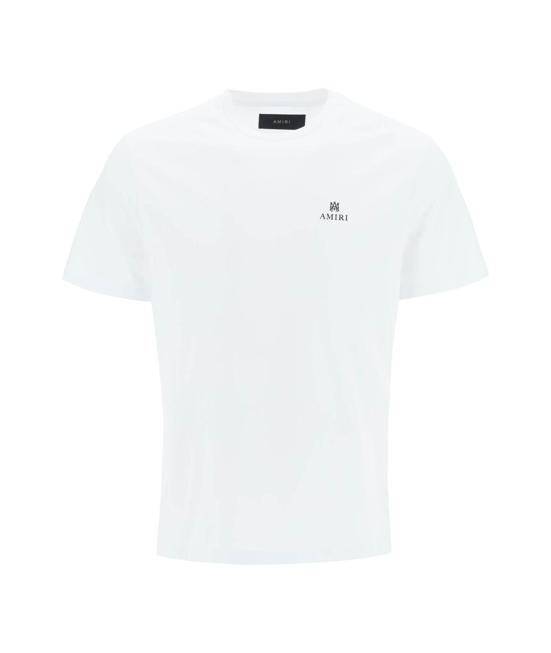AMIRI Белая хлопковая футболка, фото 3