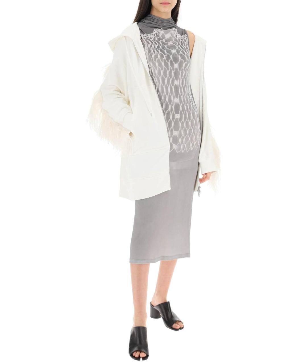 MAISON MARGIELA Серое платье, фото 3