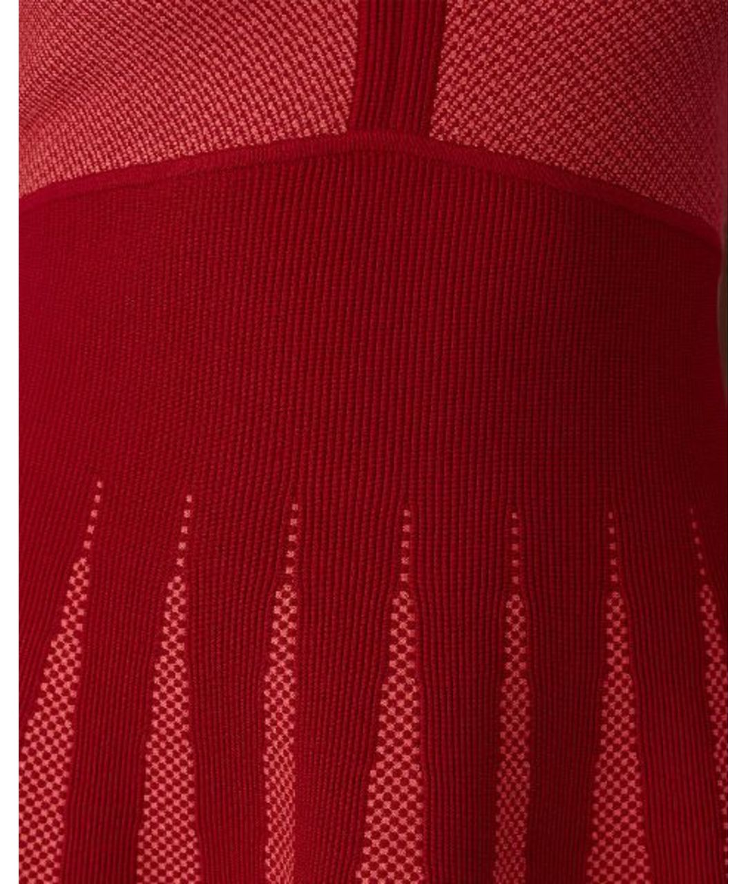 EMPORIO ARMANI Красное вискозное платье, фото 2