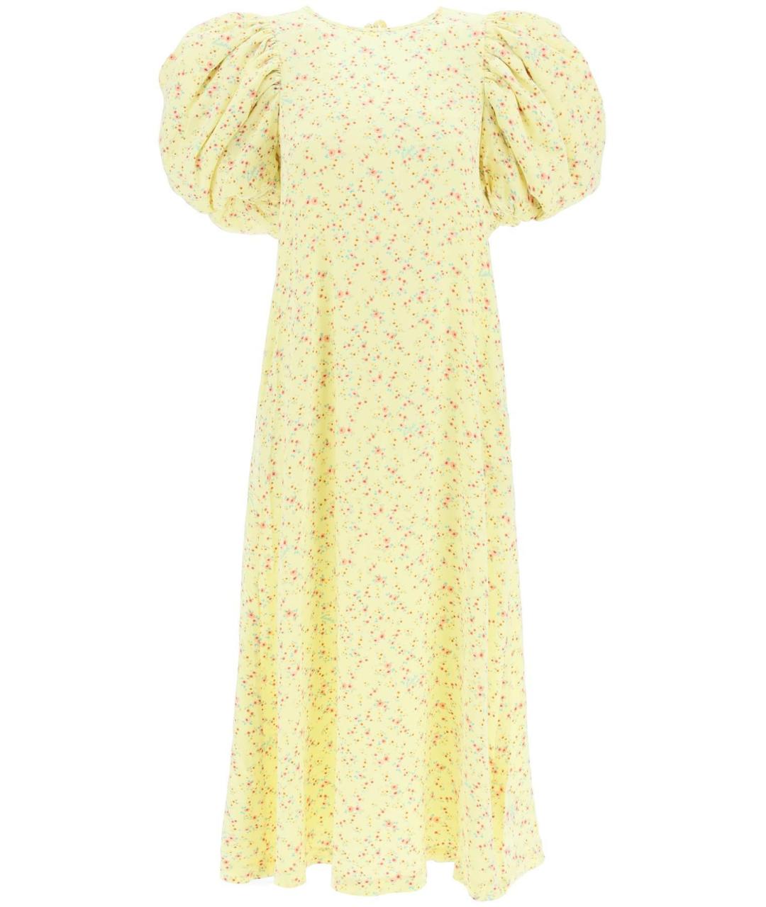 ROTATE Желтое платье, фото 1