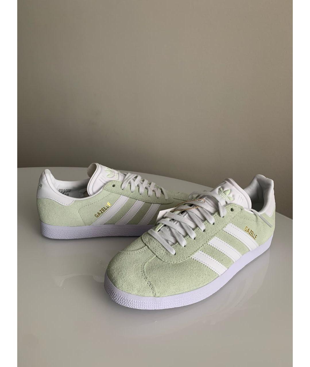 Adidas gazelle light green online