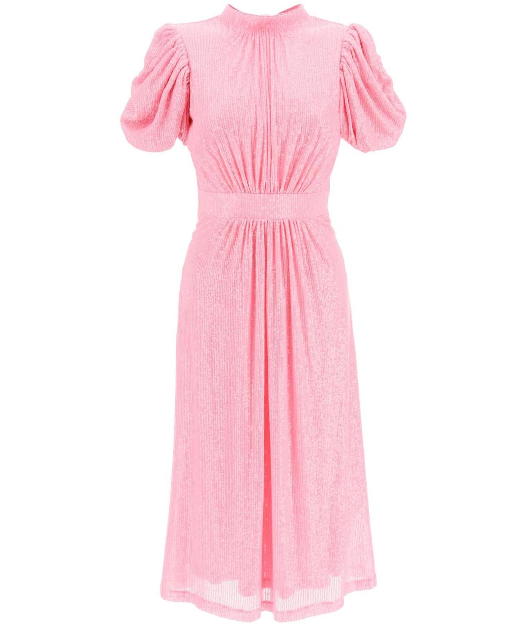 ROTATE Розовое платье, фото 1