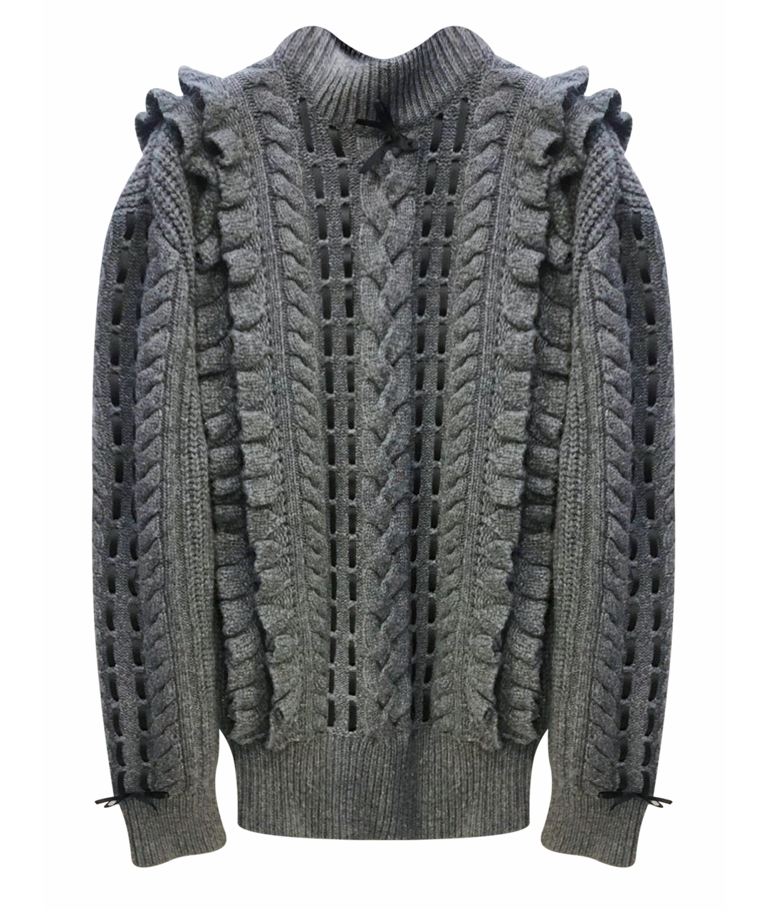 CHRISTOPHER KANE Серый кашемировый джемпер / свитер, фото 1