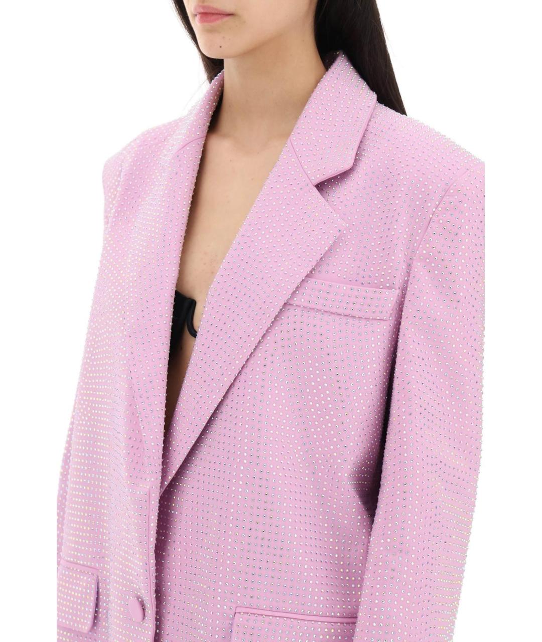 GIUSEPPE DI MORABITO Розовый хлопковый жакет/пиджак, фото 6
