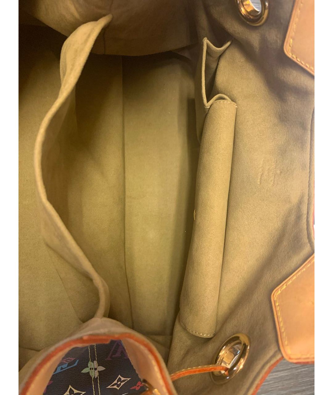 LOUIS VUITTON PRE-OWNED Мульти кожаная сумка с короткими ручками, фото 6