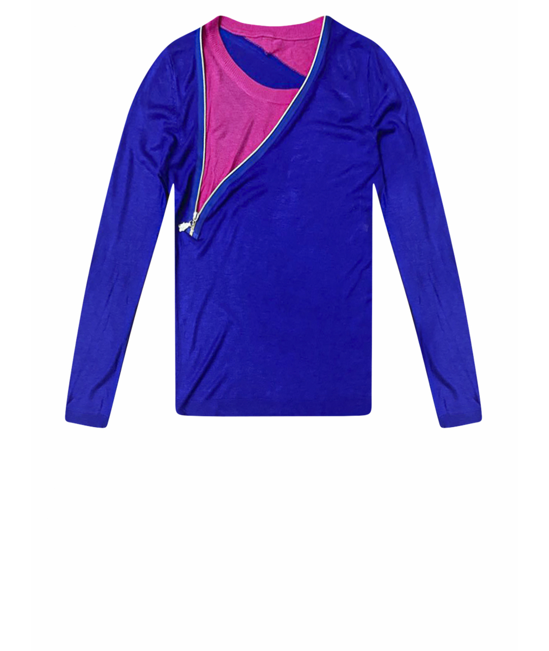 VERSACE JEANS COUTURE Фиолетовый джемпер / свитер, фото 1