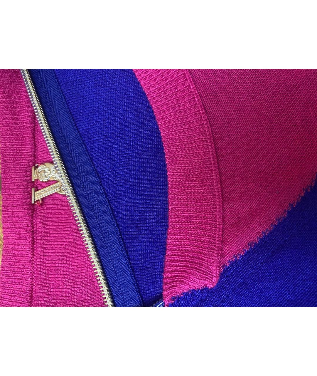VERSACE JEANS COUTURE Фиолетовый джемпер / свитер, фото 7