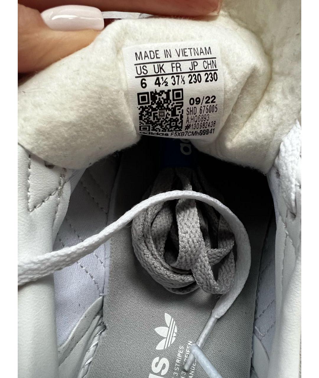 ADIDAS Серые замшевые кроссовки, фото 5