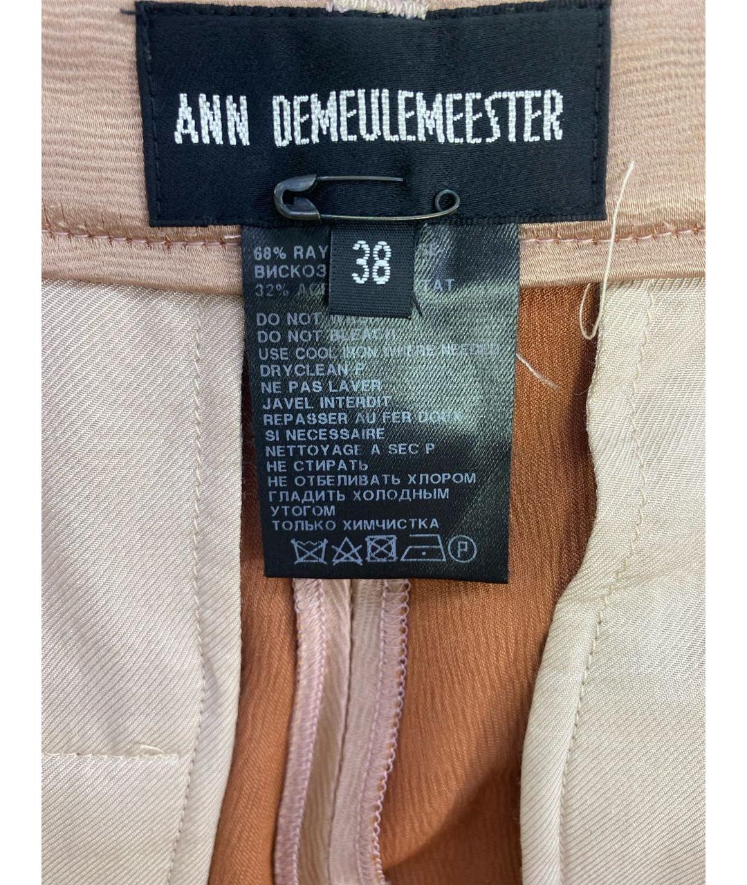 ANN DEMEULEMEESTER Деним шорты, фото 6