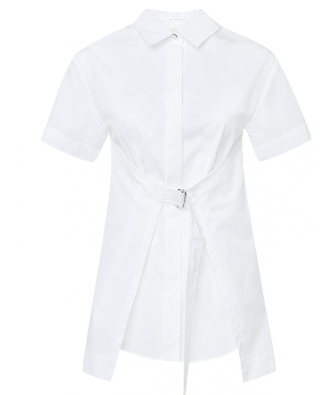 SPORTMAX Белая хлопковая блузы, фото 1