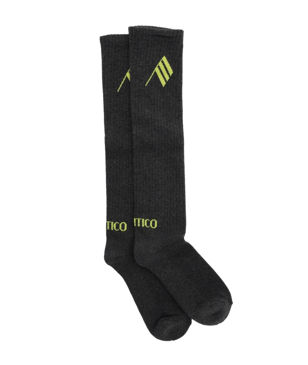 THE ATTICO Серые носки, чулки и колготы, фото 2