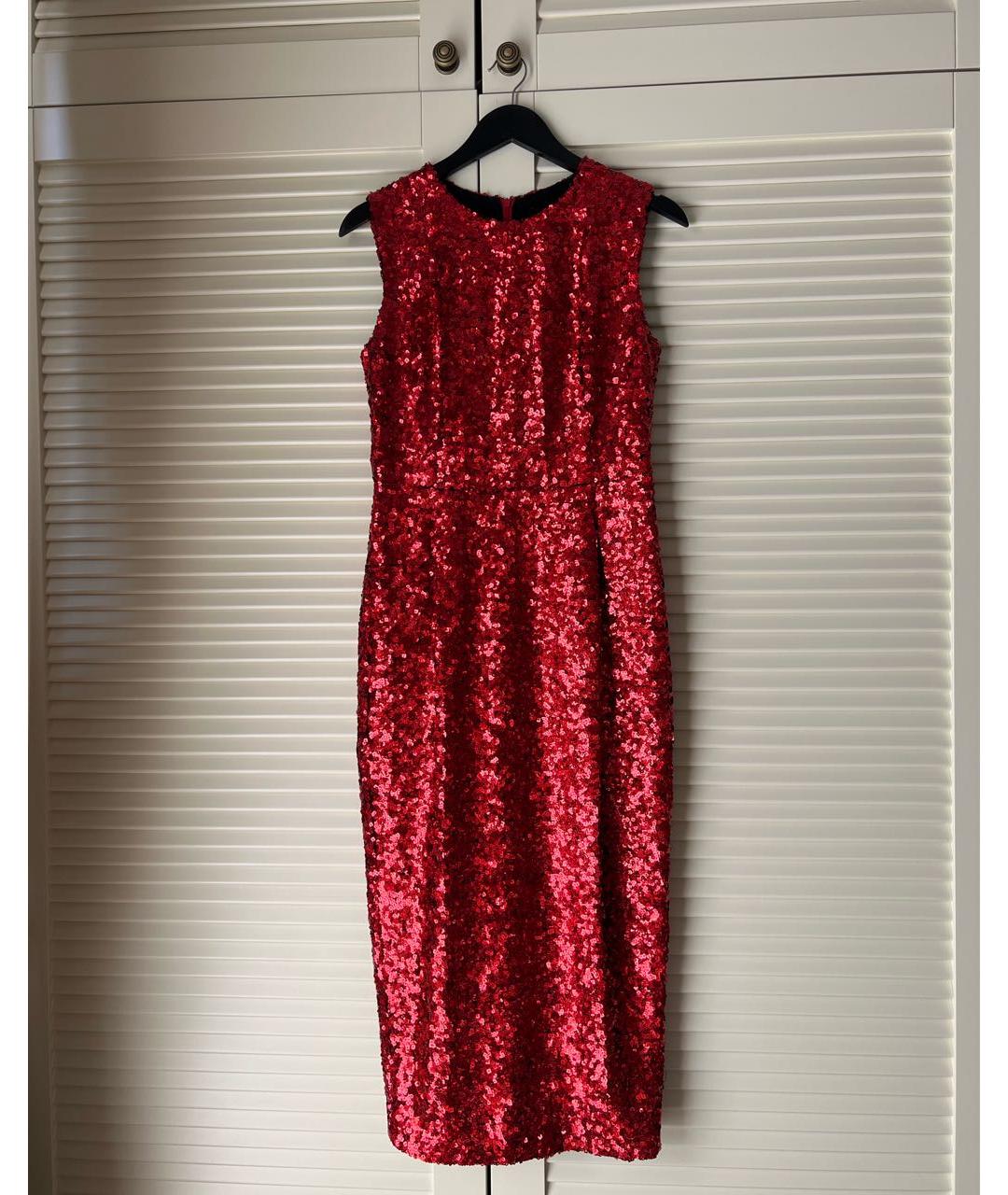 RASARIO Красное полиэстеровое вечернее платье, фото 7