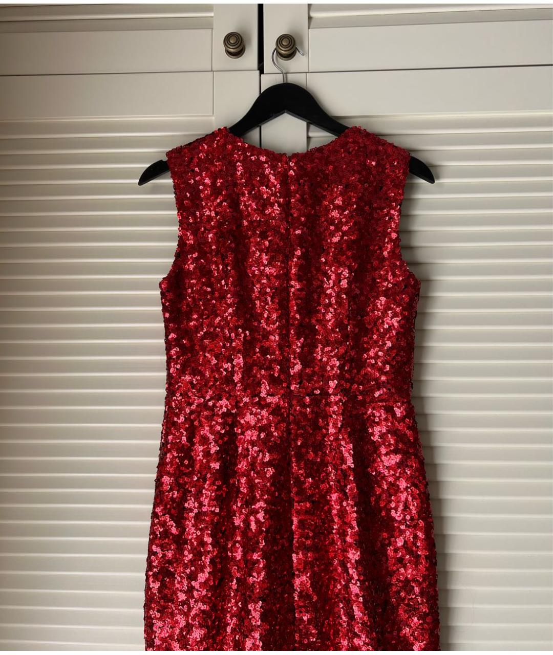 RASARIO Красное полиэстеровое вечернее платье, фото 4