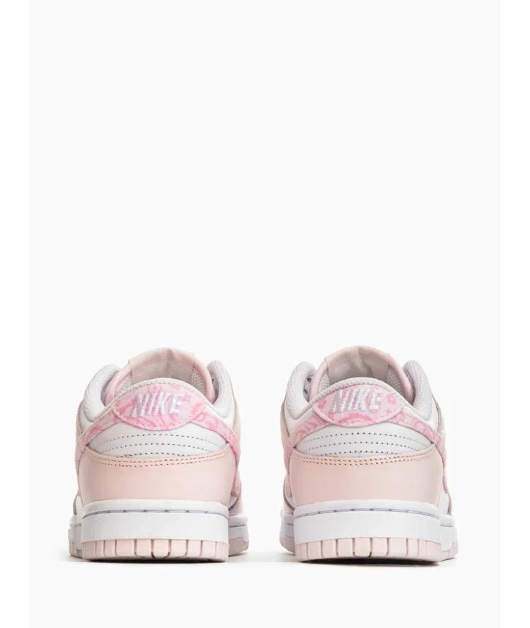 NIKE Розовые кожаные кроссовки, фото 5
