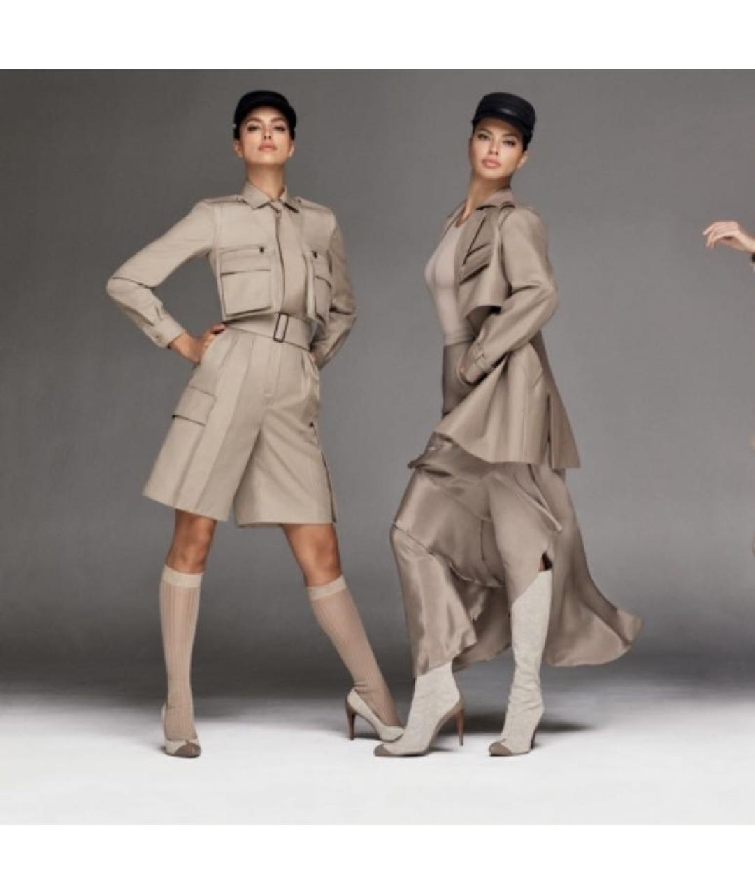 MAX MARA Хаки хлопковый комбинезон, фото 3