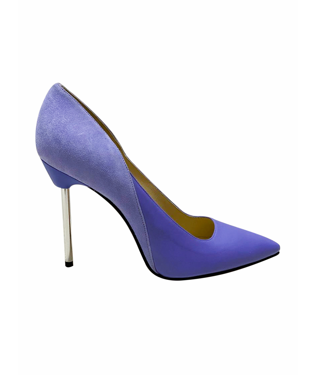 BILLIONAIRE Фиолетовые кожаные туфли, фото 1