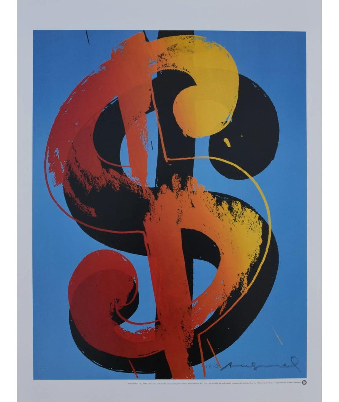 ANDY WARHOL Синяя картина, фото 1