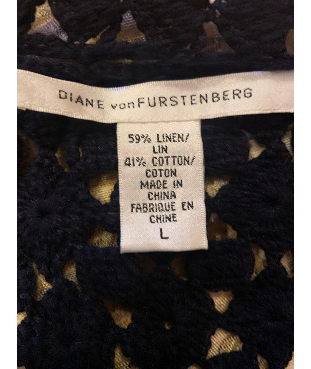 DIANE VON FURSTENBERG Темно-синий костюм с юбками, фото 7