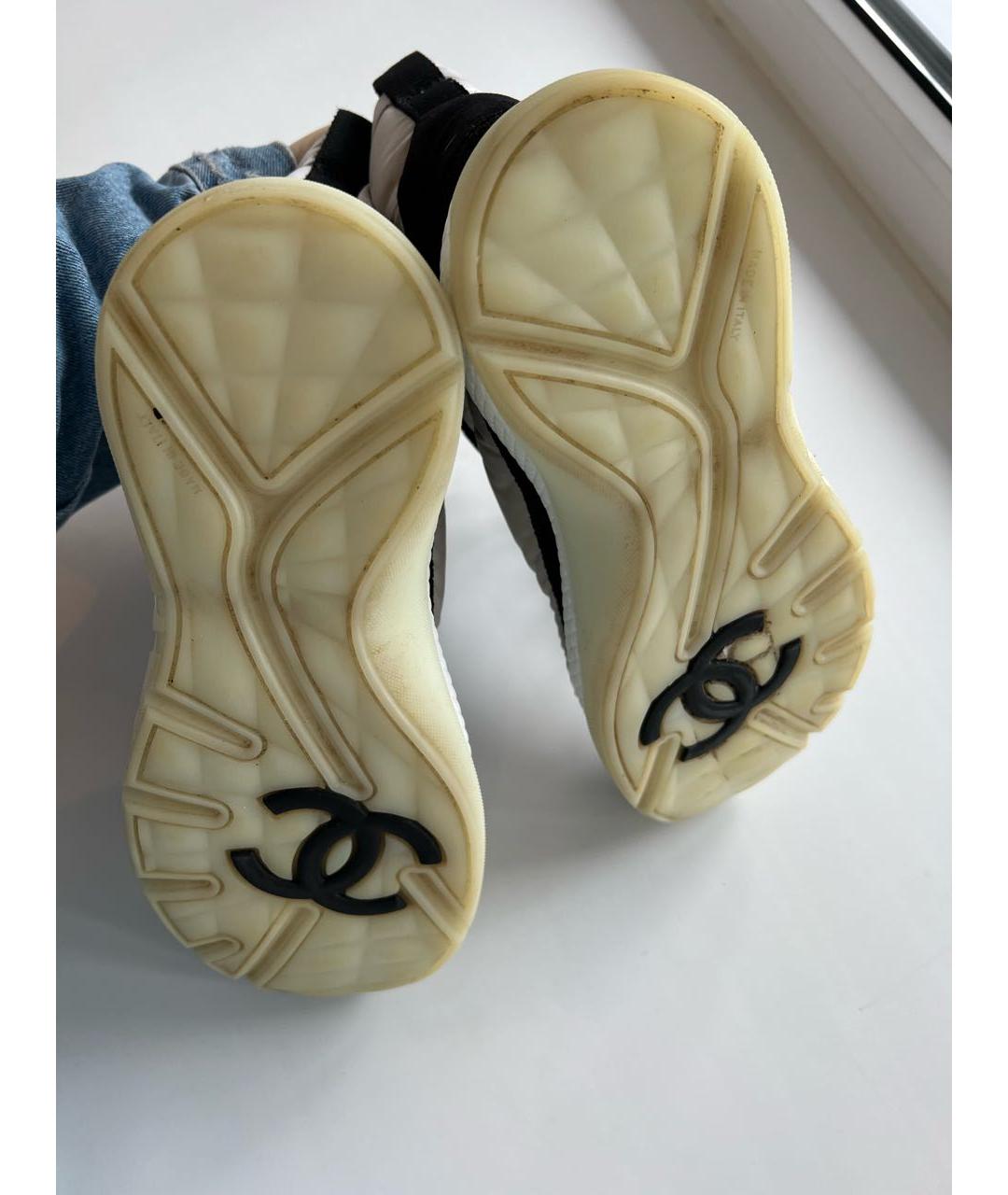 CHANEL Бежевые ботинки, фото 8