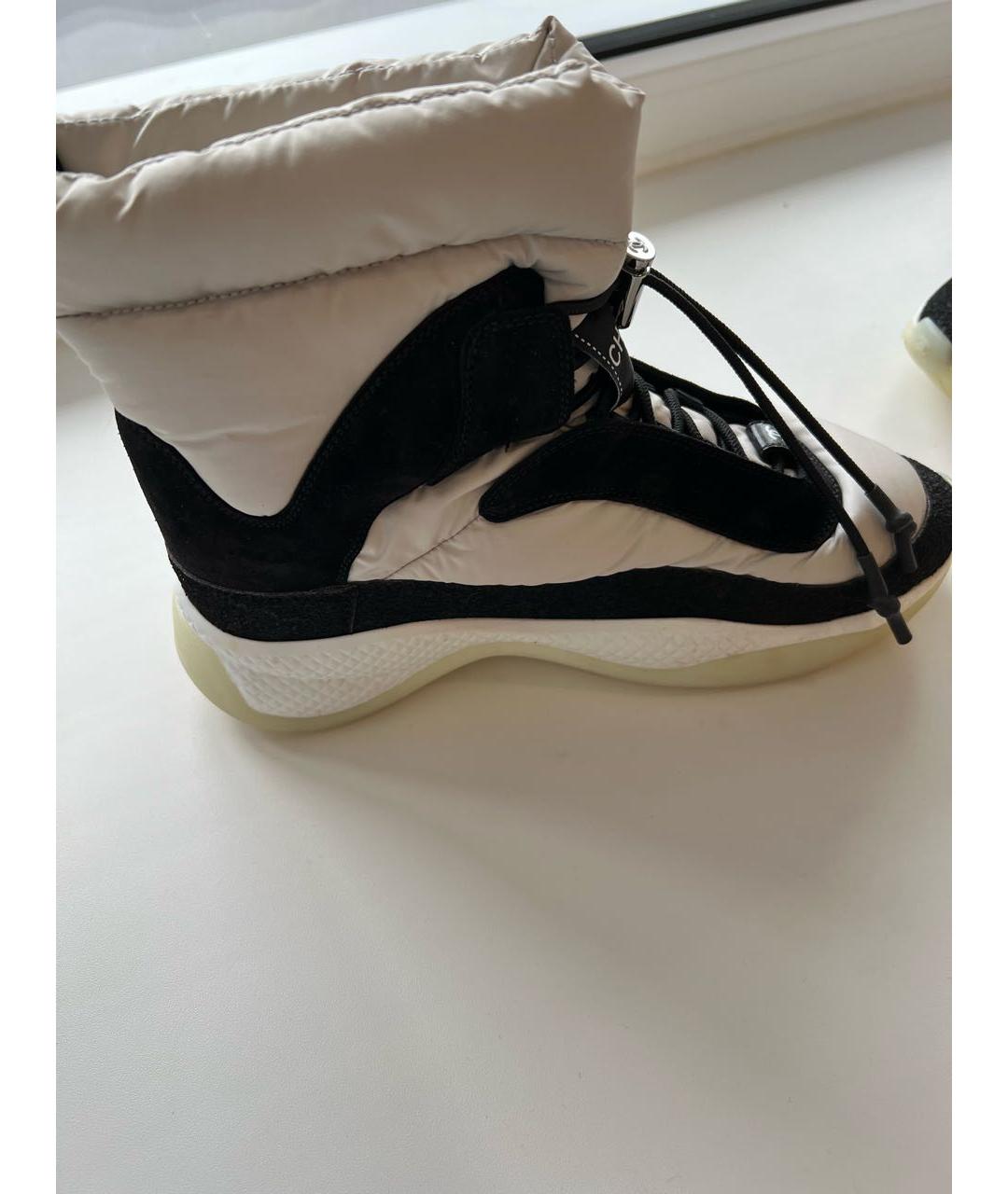 CHANEL Бежевые ботинки, фото 9