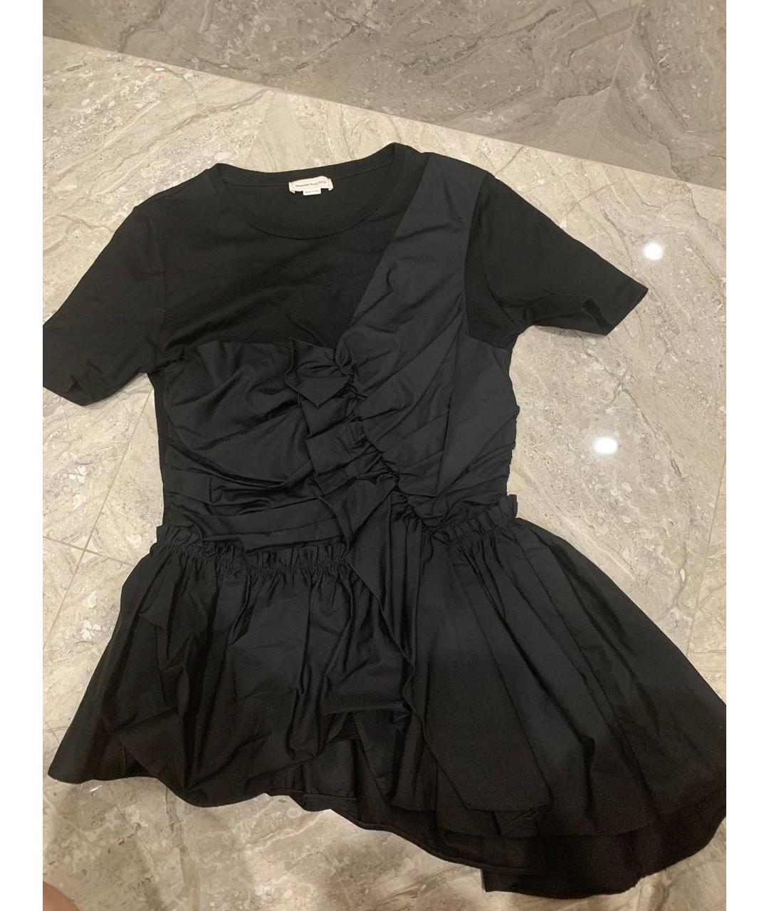 ALEXANDER MCQUEEN Черная футболка, фото 6