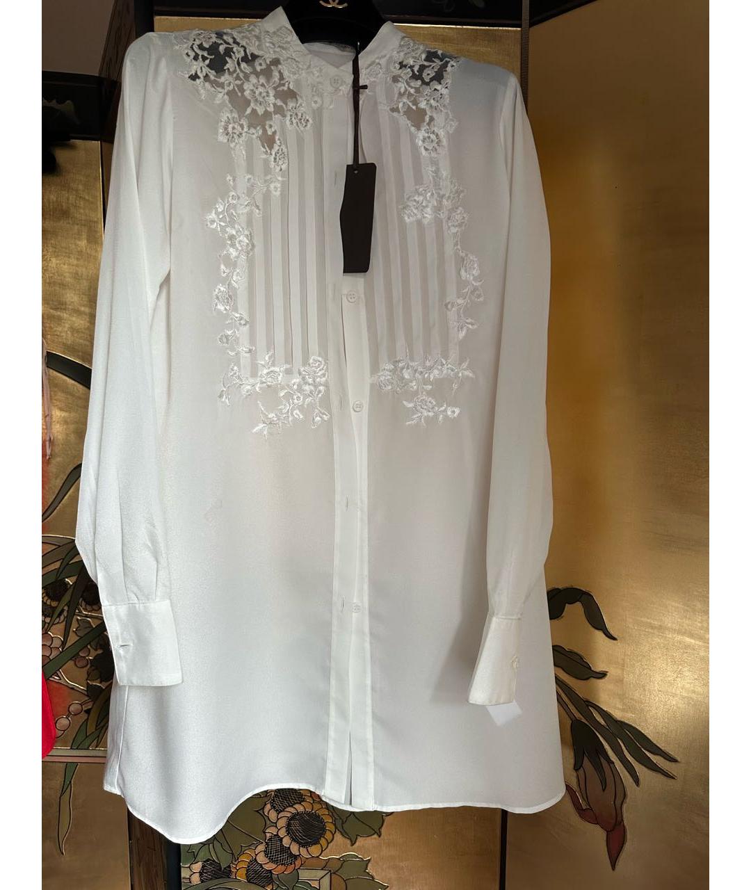 ERMANNO SCERVINO Белая блузы, фото 6