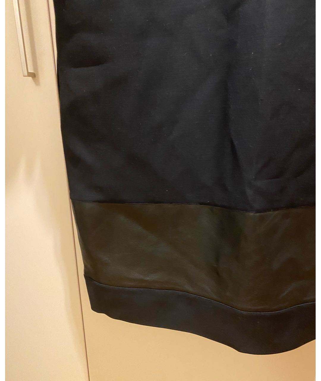 FENDI Черное шерстяное повседневное платье, фото 5