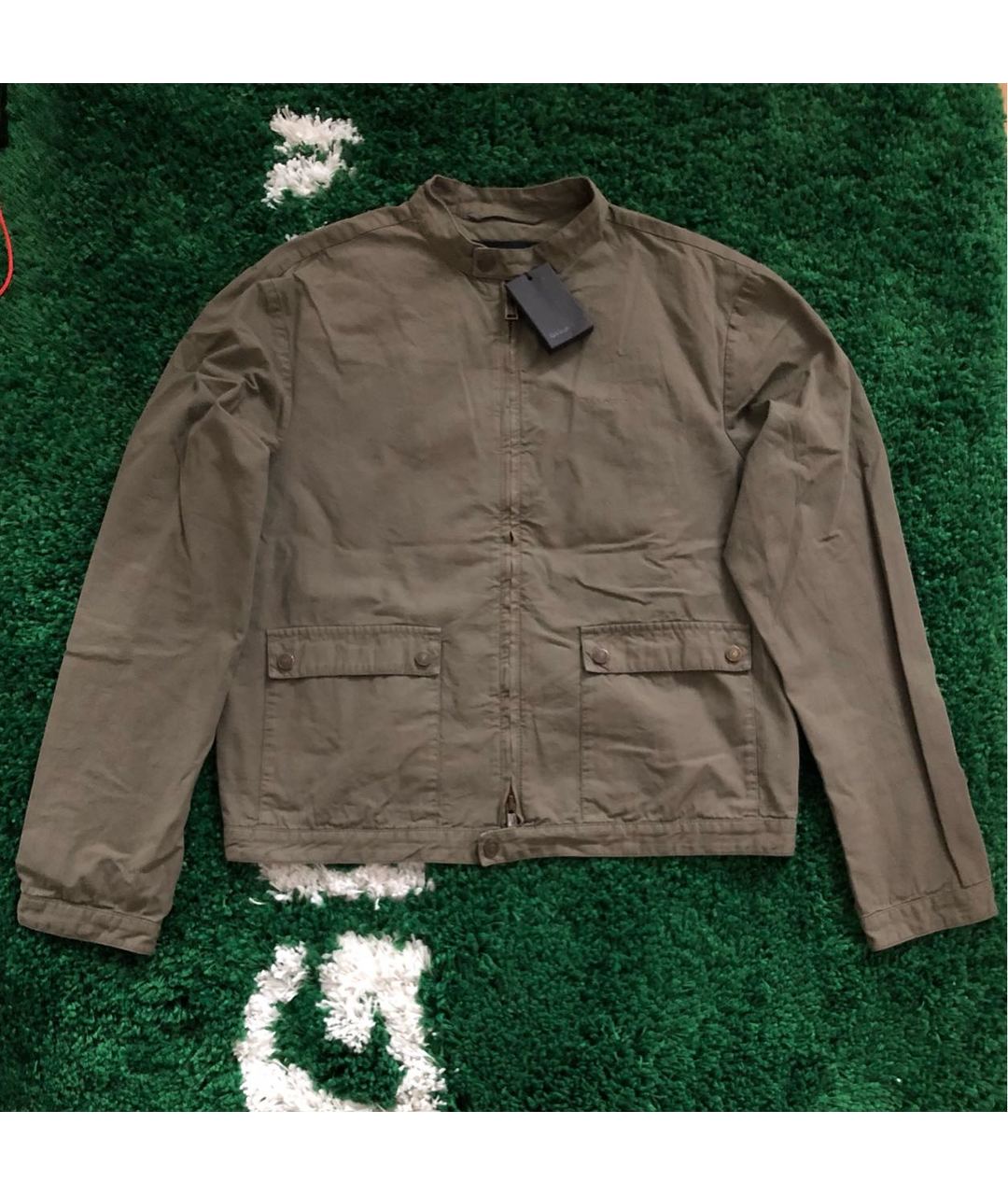 DSQUARED2 Зеленая хлопковая куртка, фото 9