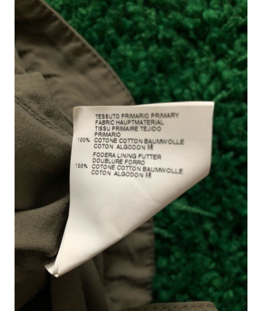 DSQUARED2 Зеленая хлопковая куртка, фото 7