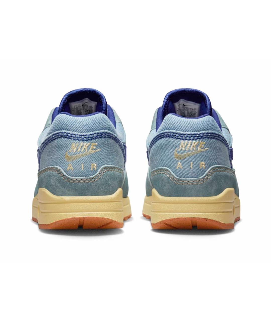 NIKE Синие текстильные кроссовки, фото 4