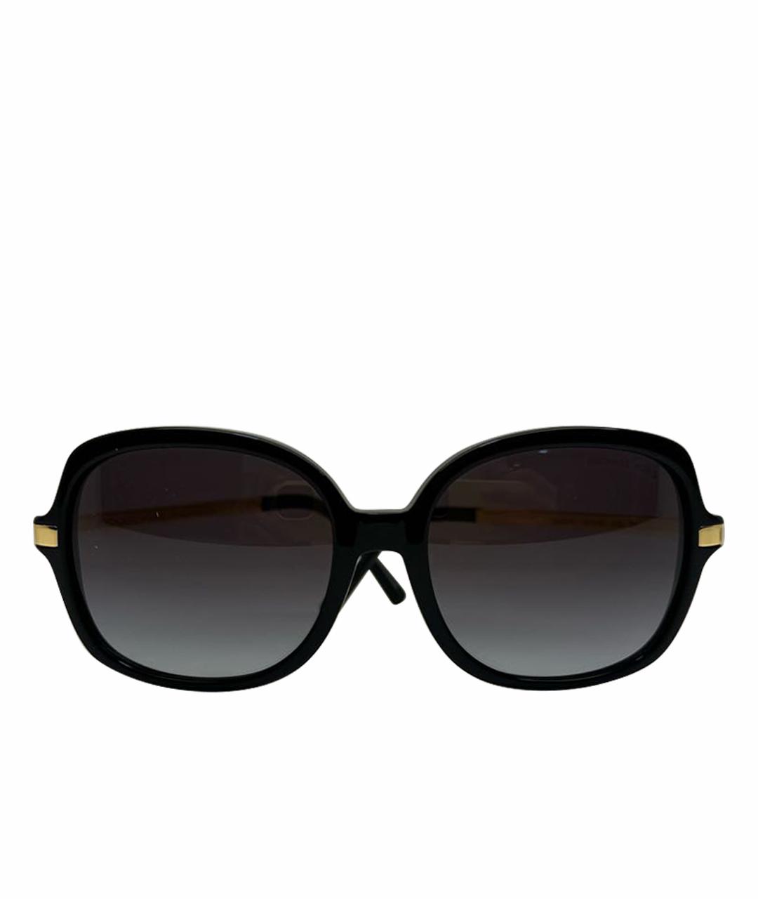 MICHAEL KORS Черные металлические солнцезащитные очки, фото 1