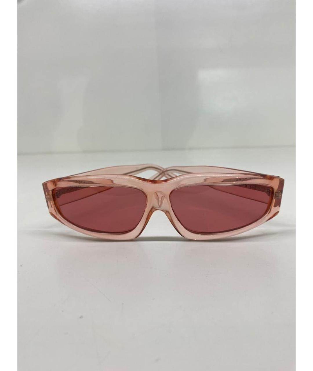 MARQUES' ALMEIDA Розовые пластиковые солнцезащитные очки, фото 2