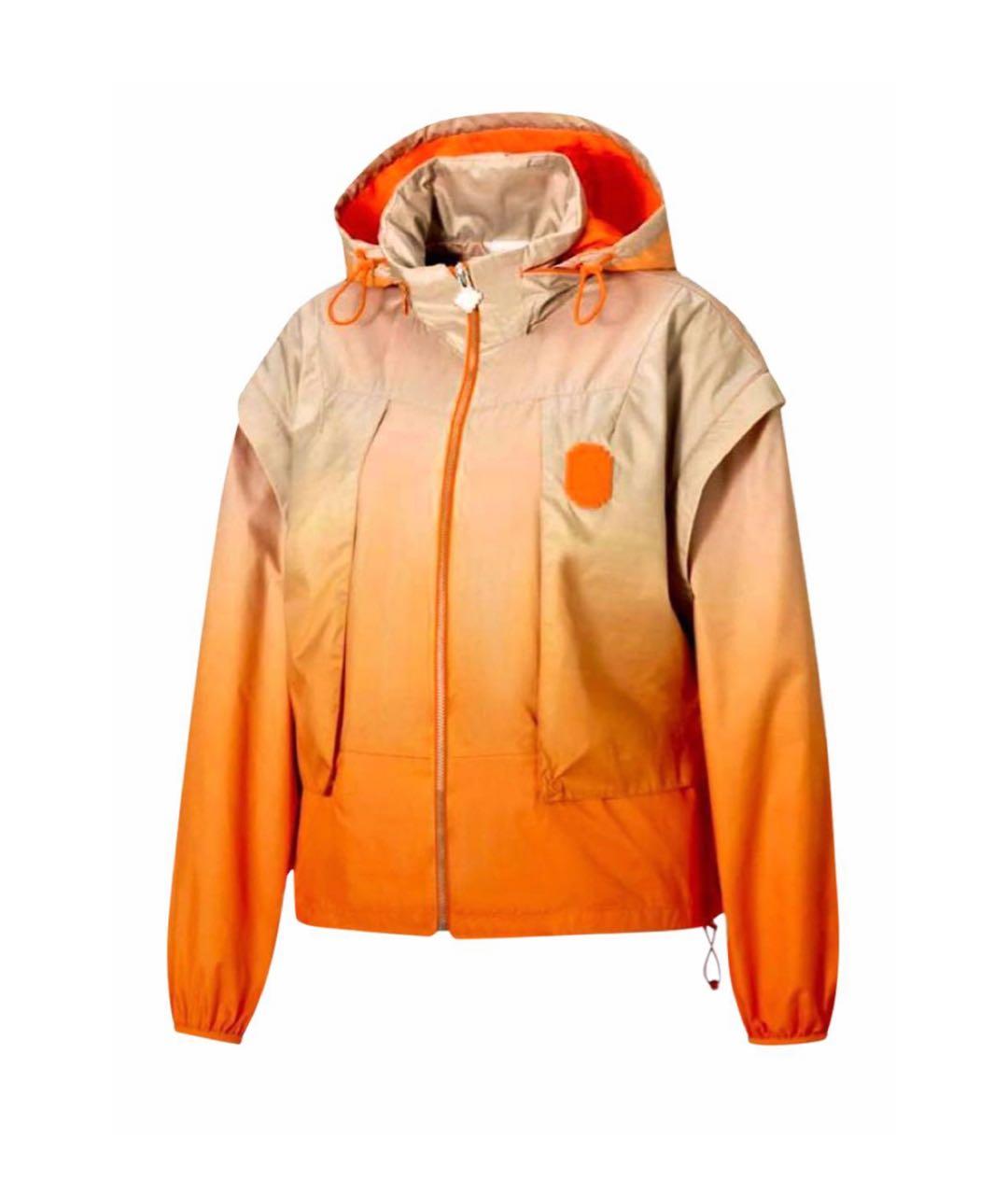 PUMA Оранжевая полиэстеровая спортивная куртка, фото 1