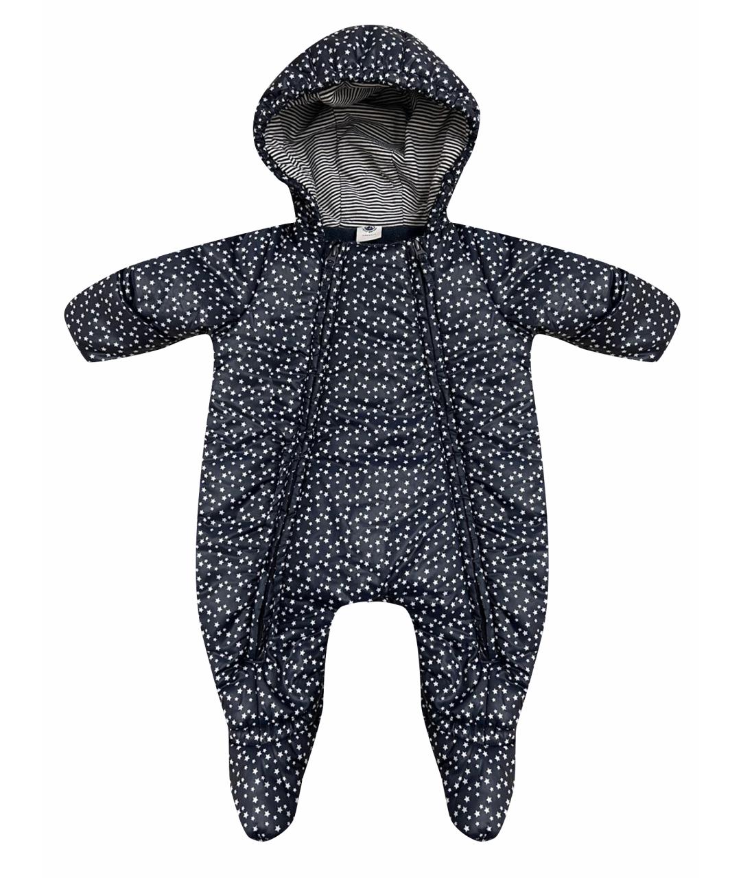 PETIT BATEAU KIDS Темно-синий полиэстеровый комбинезон, фото 1