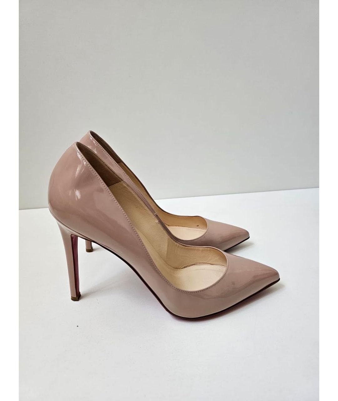 CHRISTIAN LOUBOUTIN Туфли из лакированной кожи, фото 9