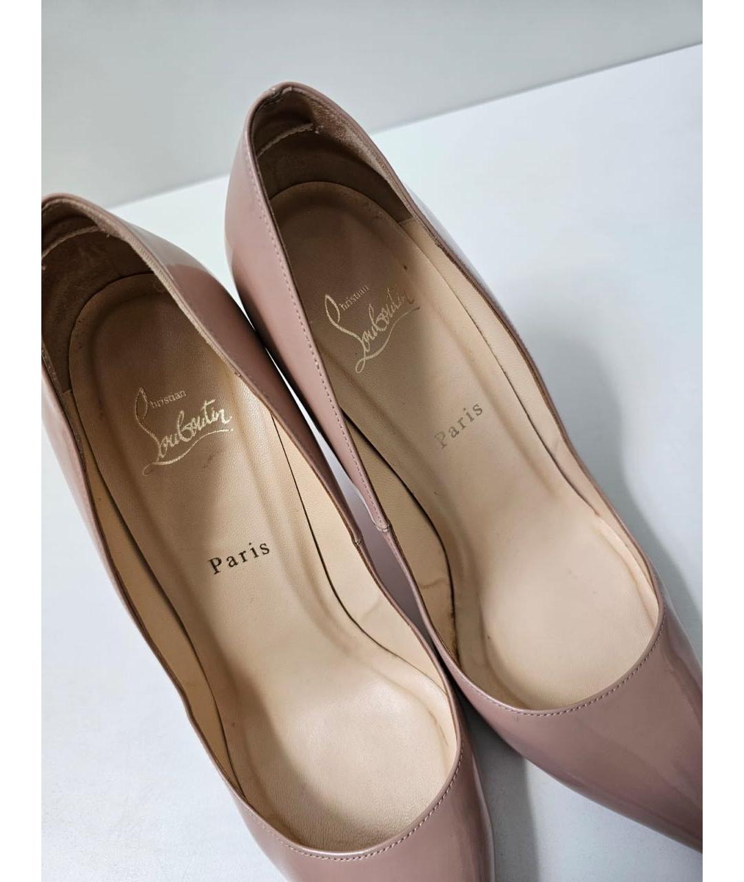 CHRISTIAN LOUBOUTIN Туфли из лакированной кожи, фото 7