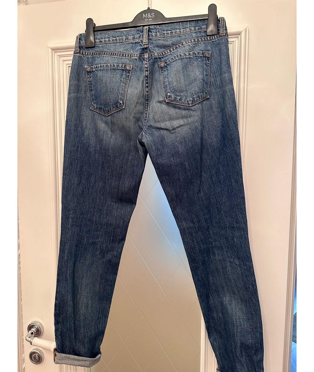 JBRAND Синие хлопковые джинсы слим, фото 2