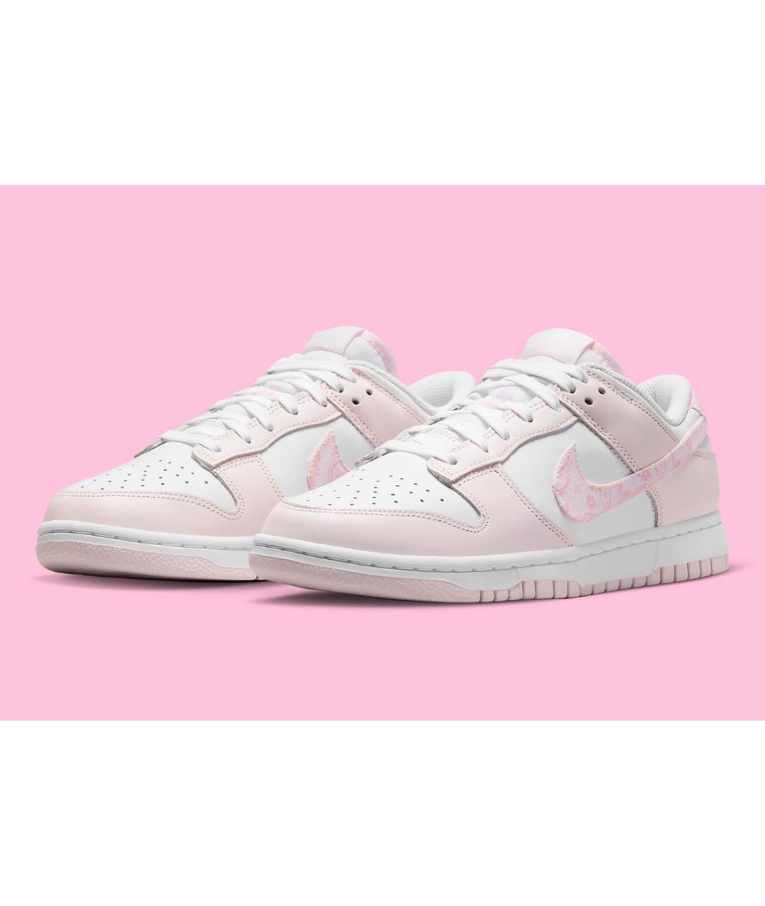 NIKE Розовые кожаные кроссовки, фото 3
