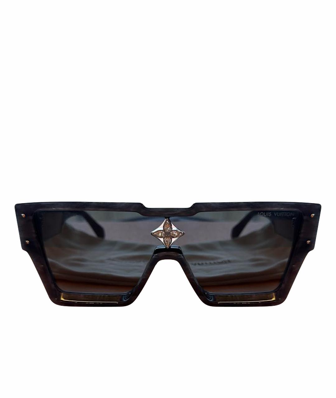 LOUIS VUITTON PRE-OWNED Серые солнцезащитные очки, фото 1