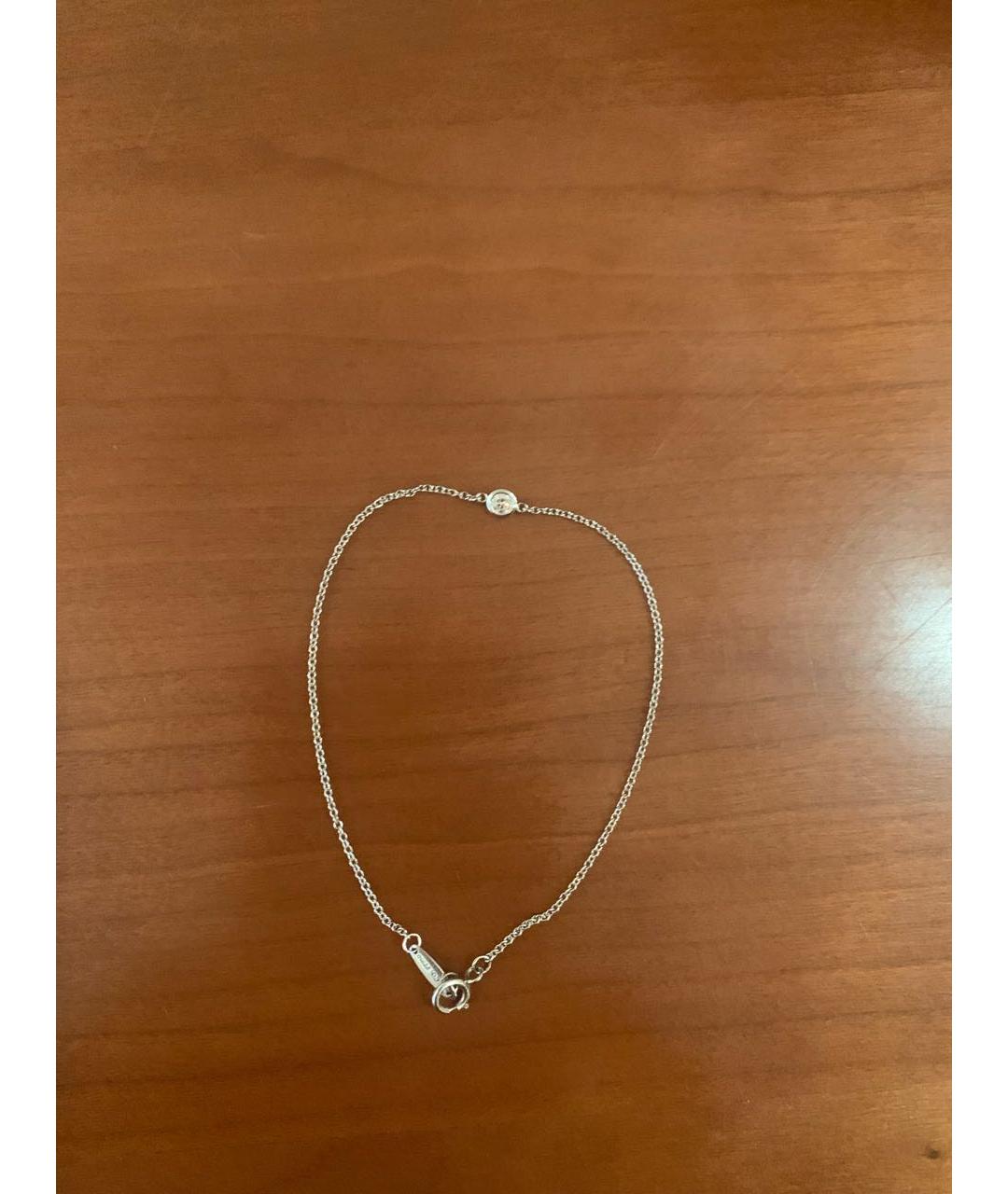 TIFFANY&CO Серебрянный платиновый браслет, фото 2