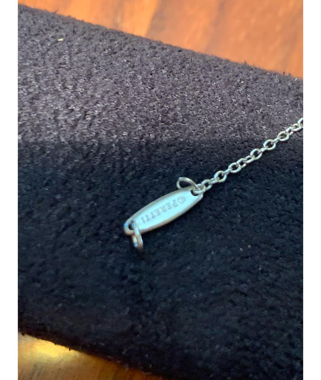 TIFFANY&CO Серебрянный платиновый браслет, фото 5