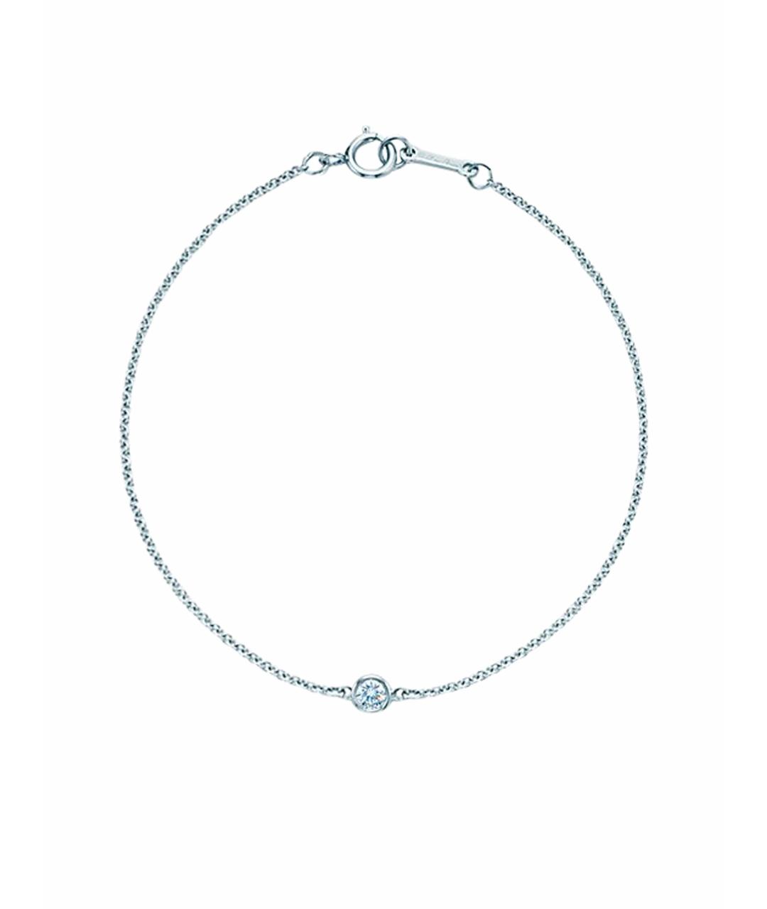 TIFFANY&CO Серебрянный платиновый браслет, фото 1