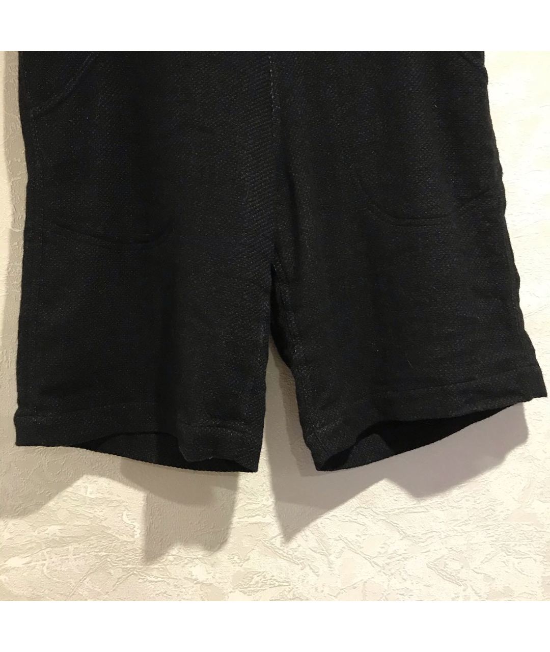 TSUMORI CHISATO Черные шерстяные шорты, фото 4
