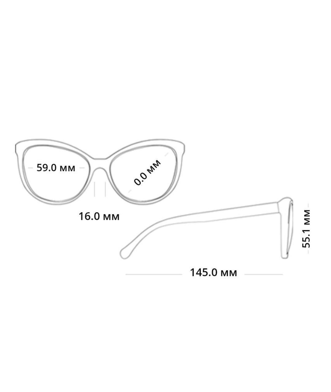 MISSONI Коричневые пластиковые солнцезащитные очки, фото 6