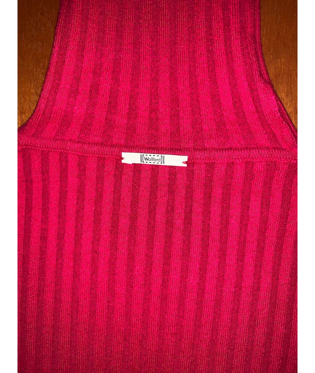 WOLFORD Красный шерстяной джемпер / свитер, фото 3