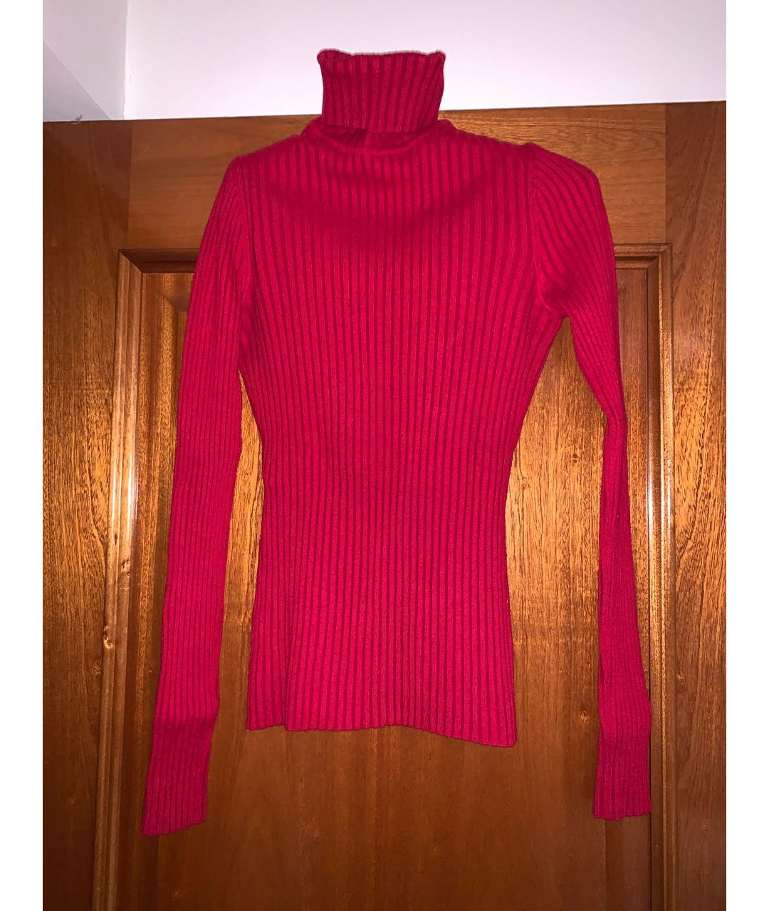WOLFORD Красный шерстяной джемпер / свитер, фото 8